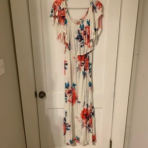 Off Should Sweet Pea Maxi Dress